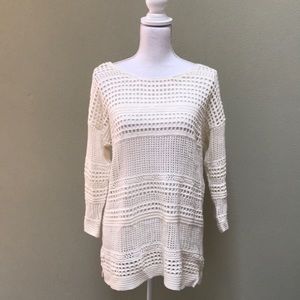 Cream sweater